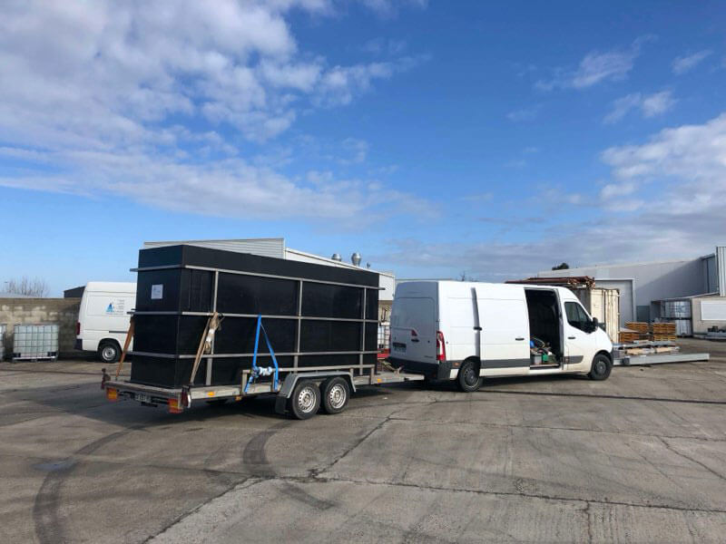 Service contrôle qualité et-livraison